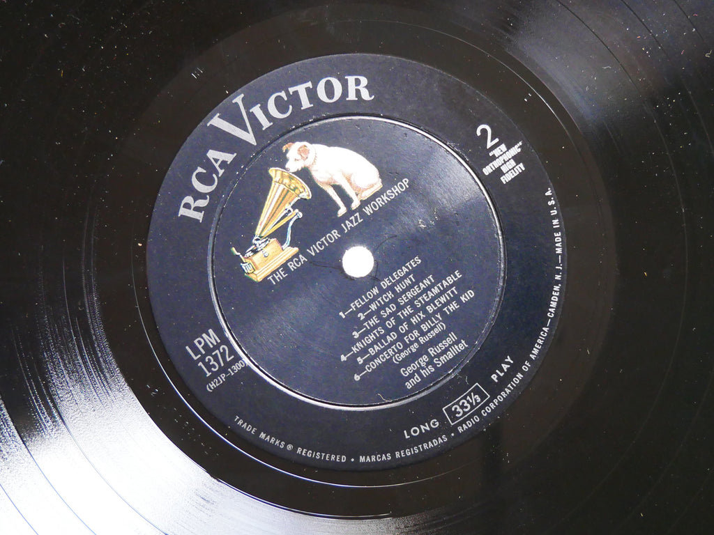 GEORGE RUSSELL BILL EVANS The Jazz Workshop LP RCA VICTOR LPM-1372 US 1957 MONO