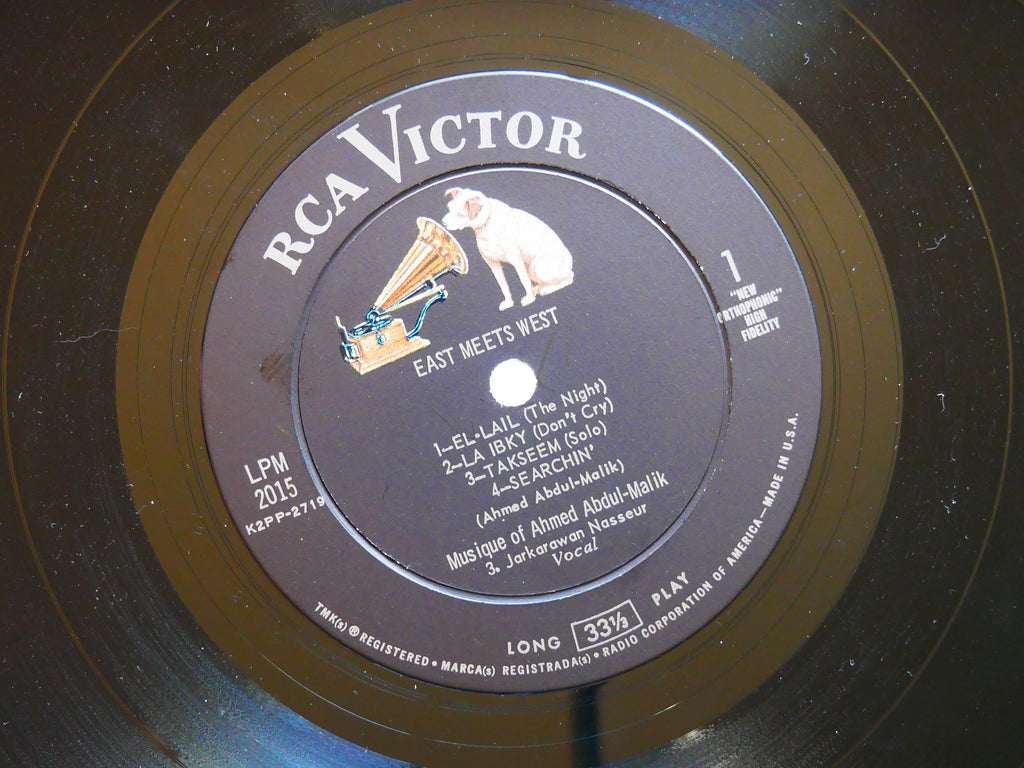 AHMED ABDUL-MALIK East Meets West RCA VICTOR LPM-2015 Lee Morgan Curtis Fuller