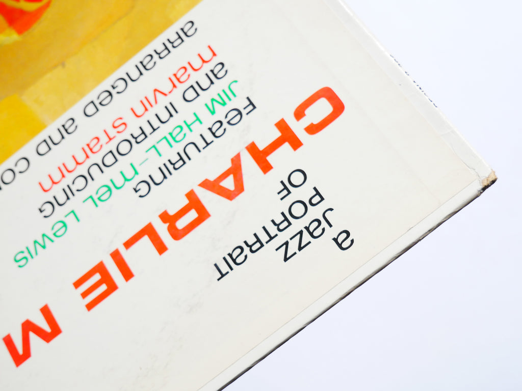 CHARLIE MARIANO A Jazz Portrait Of.. LP REGINA COMPANY LPR-286 US 1963 DG MONO