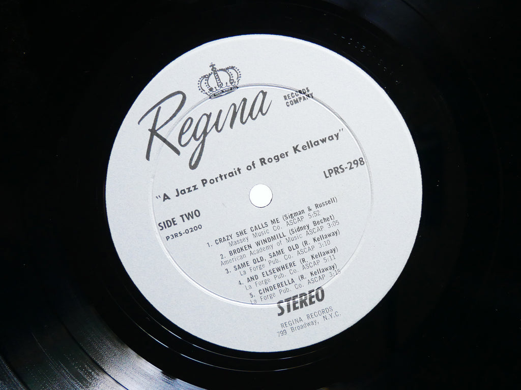 ROGER KELLAWAY JIM HALL A Jazz Portrait Of LP REGINA RECORDS LPRS-298 US 1963 DG