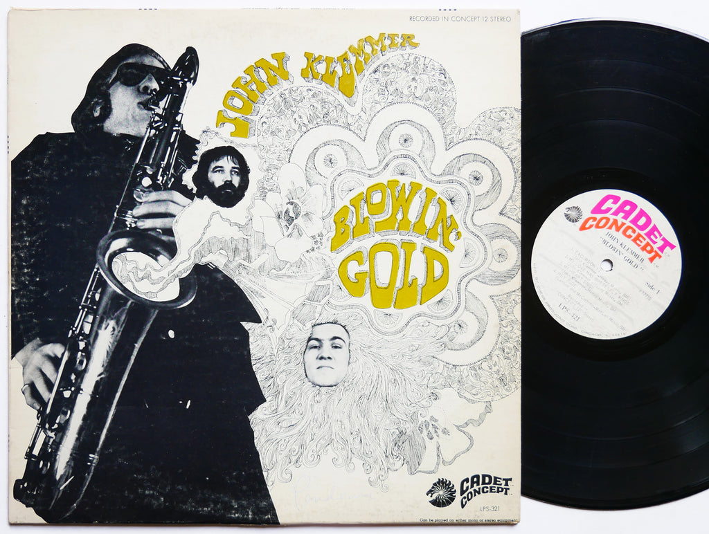 JOHN KLEMMER Blowin' Gold LP CADET CONCEPT LPS 321 US 1969 Phil Upchurch