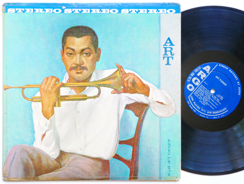 ART FARMER Art LP ARGO LPS-678 US 1960 DG ST Tommy Flanagan Albert Heath