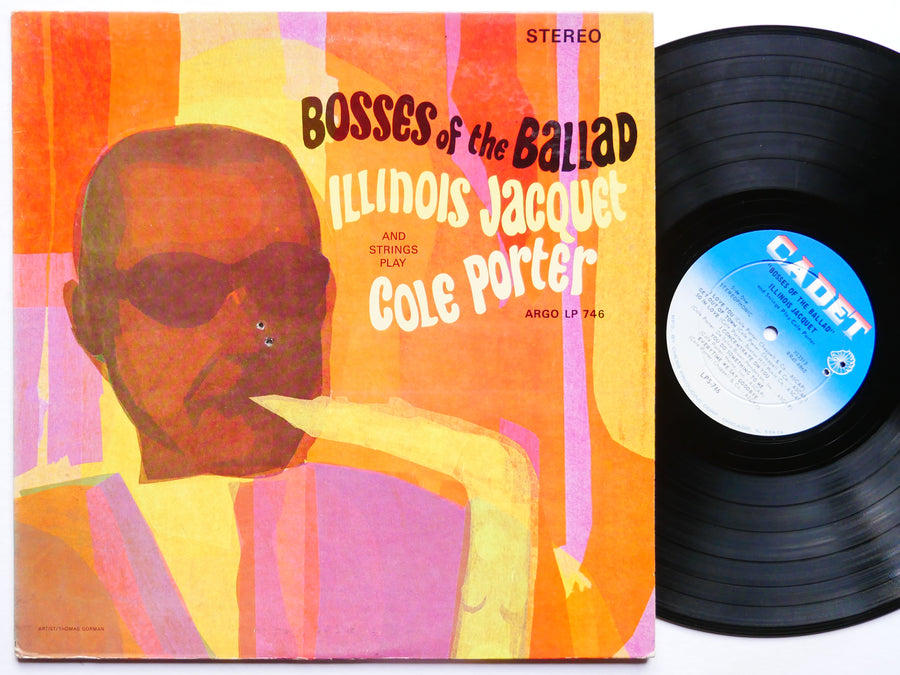 ILLINOIS JACQUET Bosses Of The Ballad LP CADET ARGO LPS-746 Jazz DG ST
