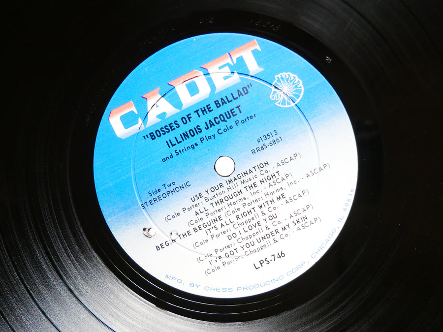 ILLINOIS JACQUET Bosses Of The Ballad LP CADET ARGO LPS-746 Jazz DG ST