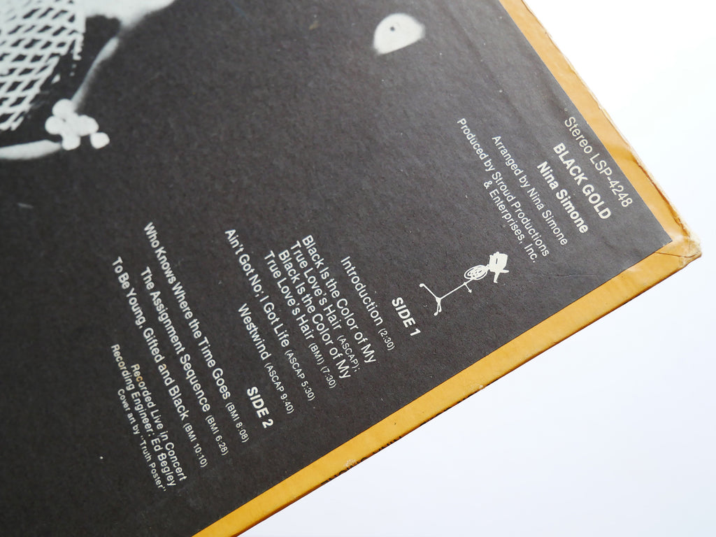 NINA SIMONE Black Gold LP RCA VICTOR LSP-4248 US 1970 JAZZ Weldon Irvine