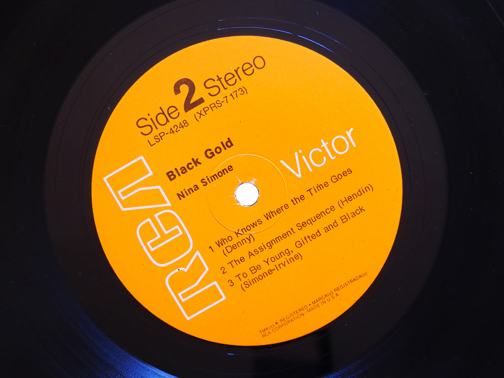 NINA SIMONE Black Gold LP RCA VICTOR LSP-4248 US 1970 JAZZ Weldon Irvine