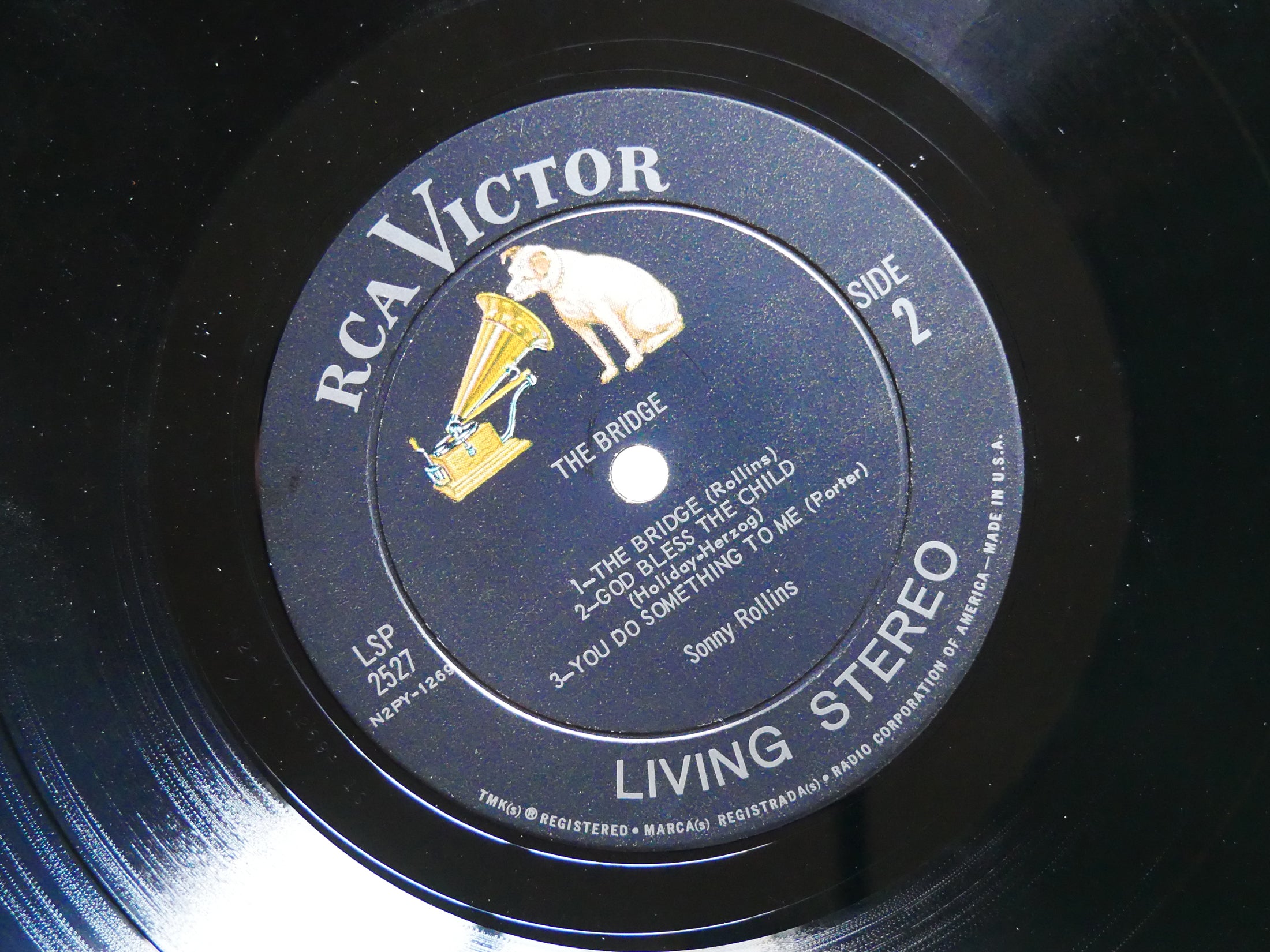 SONNY ROLLINS The Bridge LP RCA LSP-2527 US 1962 DG JAZZ Jim Hall Bob Cranshaw