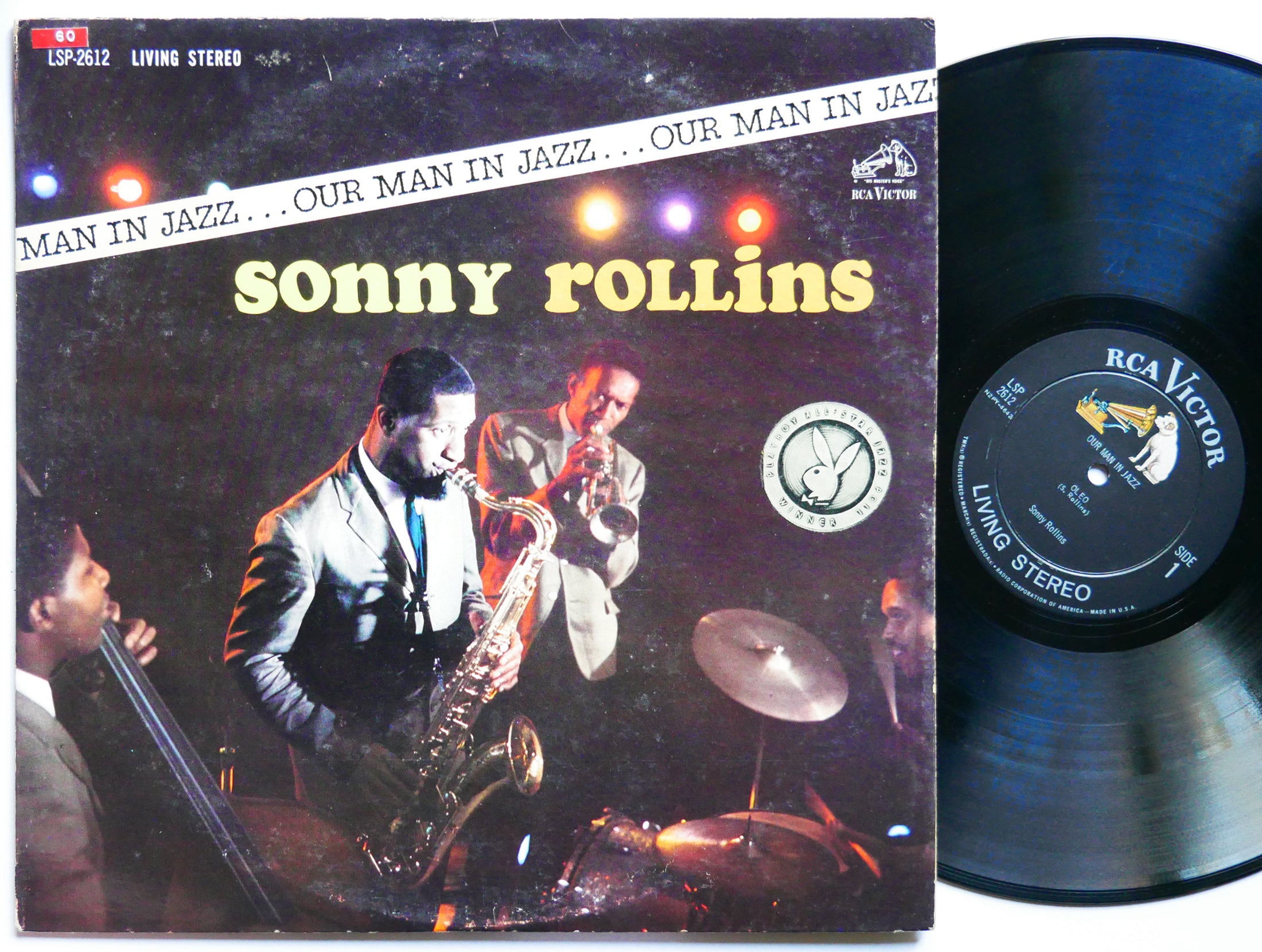 SONNY ROLLINS Our Man In Jazz LP RCA VICTOR LSP-2612 US 1963 DG Don Cherry VG+