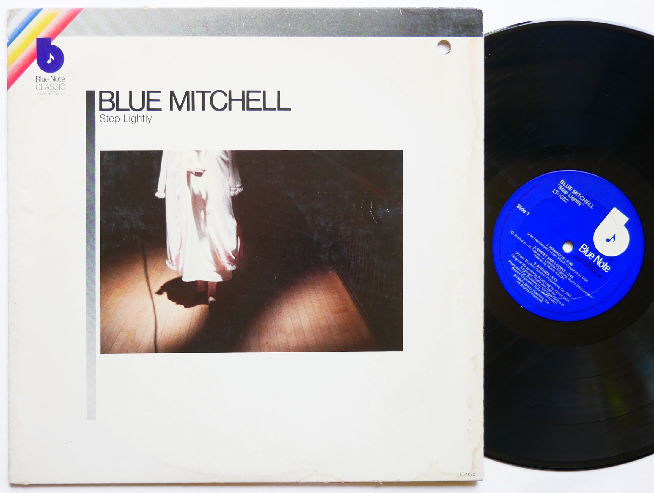 BLUE MITCHELL Step Lightly LP BLUE NOTE LT-1082 Herbie Hancock Joe Henderson