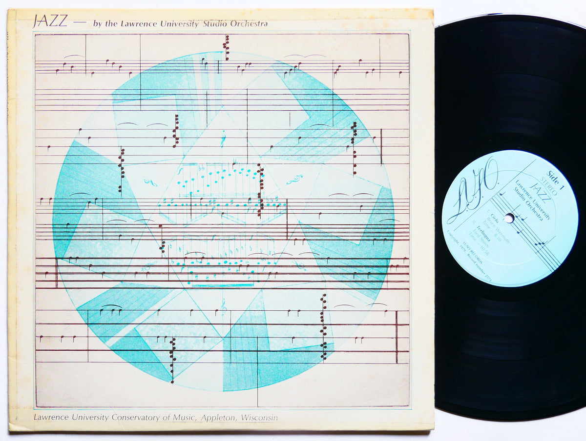 THE LAWRENCE UNIVERSITY STUDIO ORCHESTRA Jazz LP L.U.S.O. RECORDS 2571 US 1979