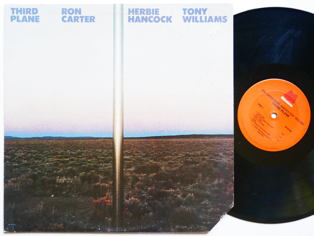 RON CARTER HERBIE HANCOCK TONY WILLIAMS Third Plane LP MILESTONE M-9105 US 1982