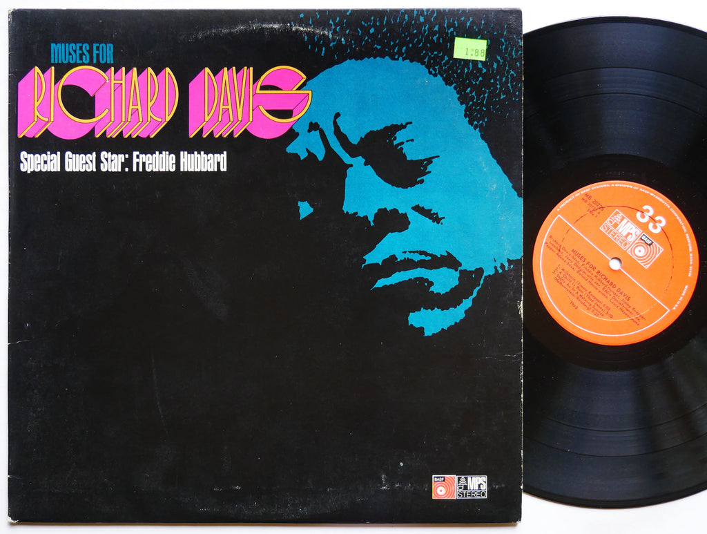 RICHARD DAVIS FREDDIE HUBBARD Muses For Richard Davis LP MPS MB 20725 US 1973
