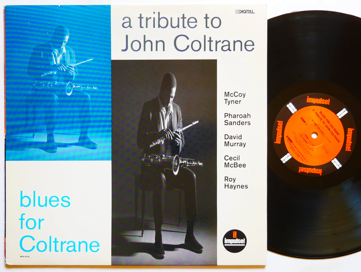 PHAROAH SANDERS MCCOY TYNER A Tribute To John Coltrane LP IMPULSE! MCA-42122
