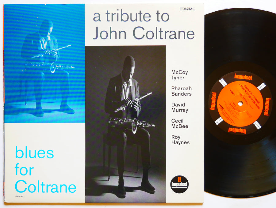 PHAROAH SANDERS MCCOY TYNER A Tribute To John Coltrane LP IMPULSE! MCA-42122
