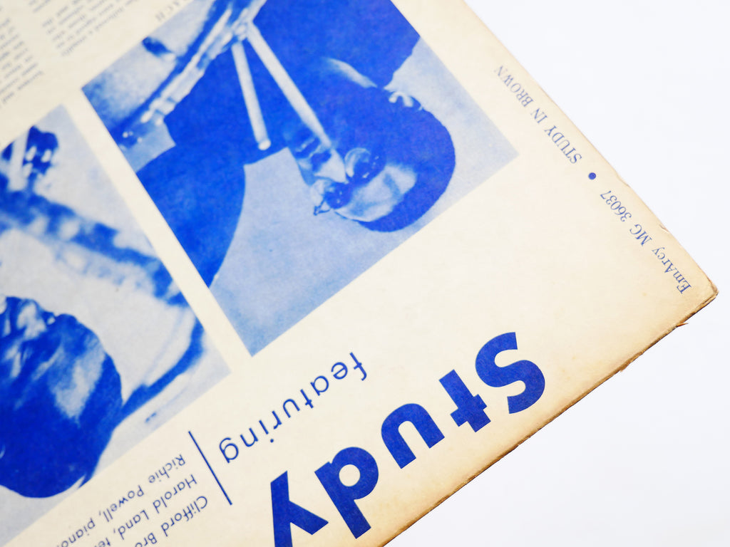 CLIFFORD BROWN MAX ROACH Study In Brown LP EMARCY MG 36037 US 1955 JAZZ DG MONO