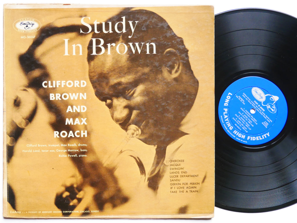 CLIFFORD BROWN MAX ROACH Study In Brown LP EMARCY MG 36037 US 1955 JAZZ DG MONO