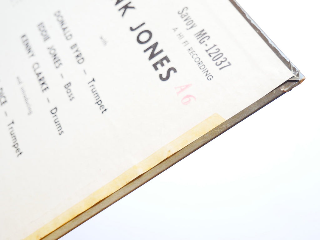 HANK JONES Quartet-Quintet LP SAVOY MG 12037 US 1956 RVG DG MONO Donald Byrd VG+