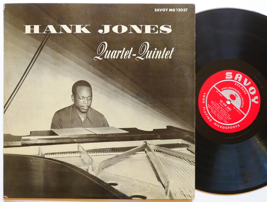 HANK JONES Quartet-Quintet LP SAVOY MG 12037 US 1956 RVG DG MONO Donald Byrd VG+