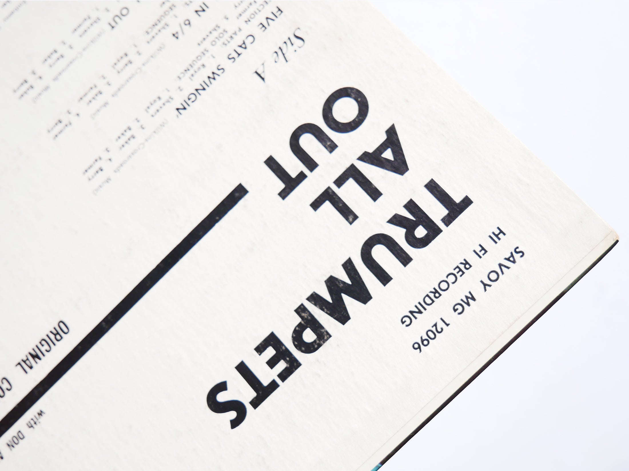 ART FARMER Trumpets All Out LP SAVOY RECORDS MG 12096 US 1957 RVG DG MONO VG+