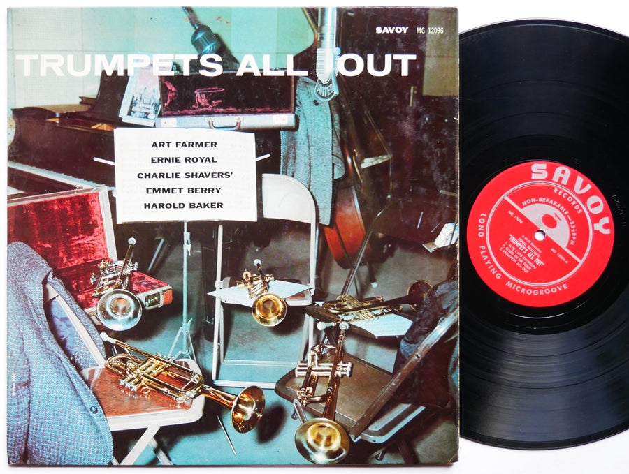 ART FARMER Trumpets All Out LP SAVOY RECORDS MG 12096 US 1957 RVG DG MONO VG+