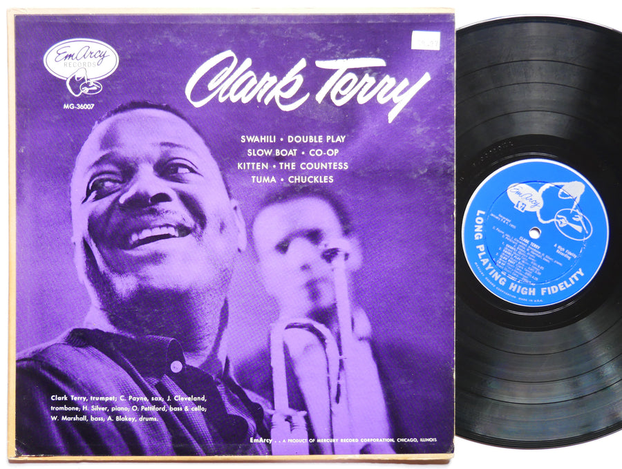 CLARK TERRY LP EMARCY MG 36007 US 1955 DG MONO Art Blakey Horace Silver VG+
