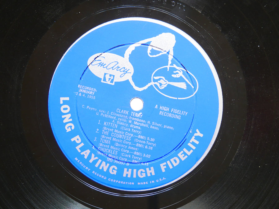 CLARK TERRY LP EMARCY MG 36007 US 1955 DG MONO Art Blakey Horace Silver VG+