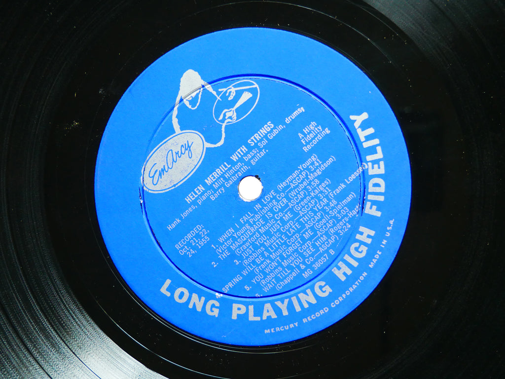 HELEN MERRILL With Strings LP EMARCY MG-36057 US 1956 DG MONO JAZZ Hank Jones