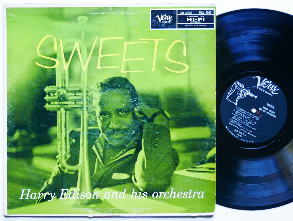 HARRY EDISON Sweets LP VERVE RECORDS MGV-8097 US 1957 DG MONO JAZZ Ben Webster