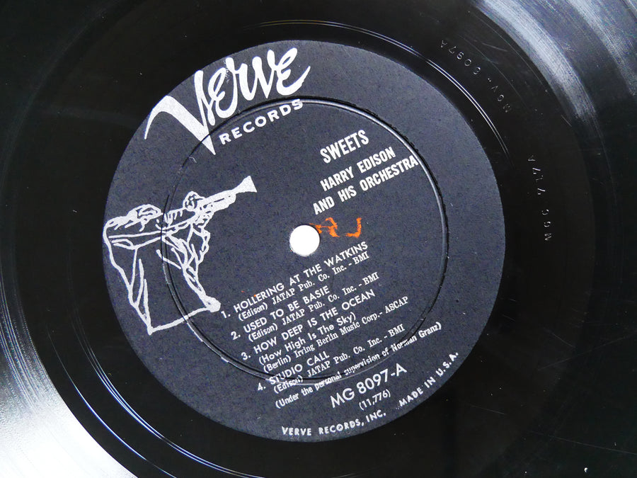 HARRY EDISON Sweets LP VERVE RECORDS MGV-8097 US 1957 DG MONO JAZZ Ben Webster
