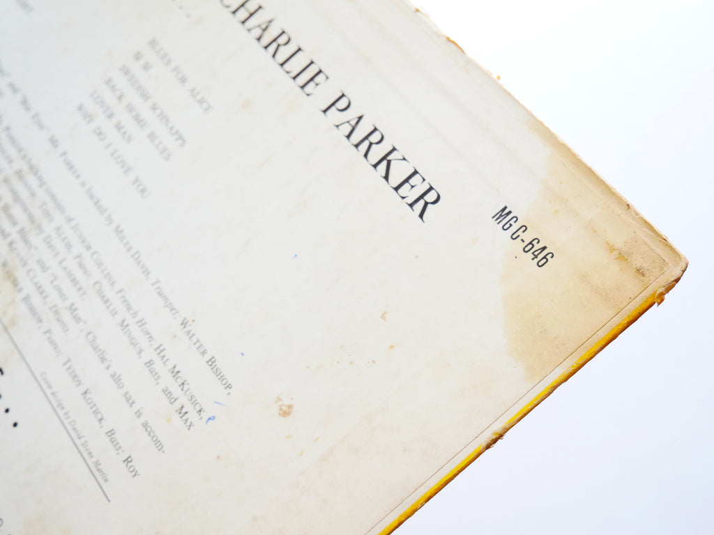 CHARLIE PARKER The Magnificent LP CLEF MG C-646 US 1955 DG MONO DSM Miles Davis