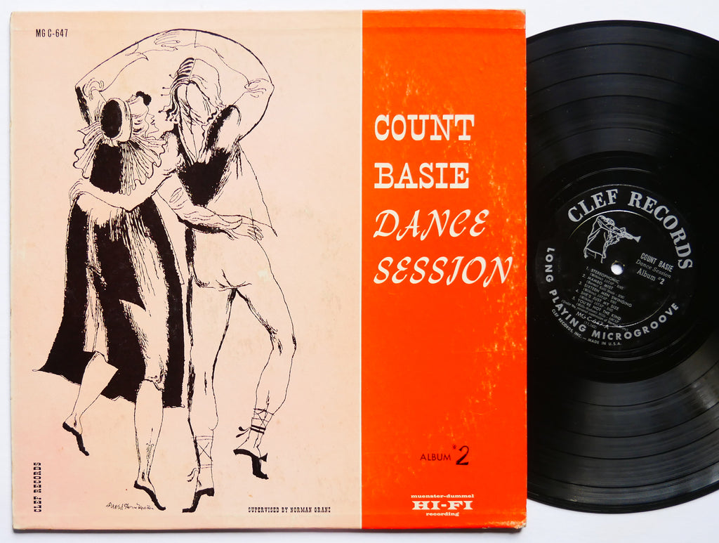 COUNT BASIE Dance Session Album #2 LP CLEF MG C-647 US 1955 DG MONO Thad Jones