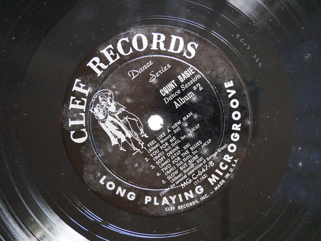 COUNT BASIE Dance Session Album #2 LP CLEF MG C-647 US 1955 DG MONO Thad Jones