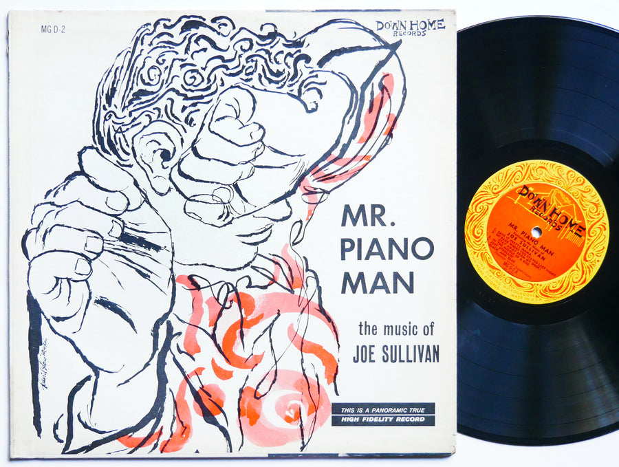 JOE SULLIVAN Mr. Piano Man LP DOWN HOME RECORDS MG D-2 US 1956 DG MONO DSM JAZZ