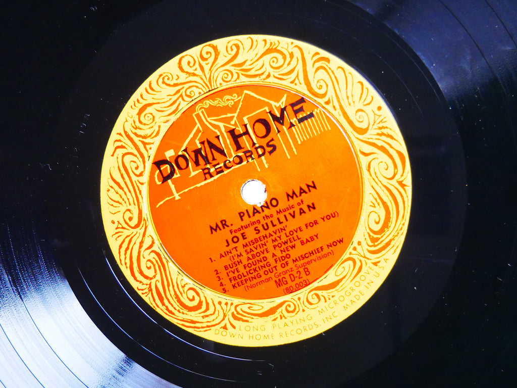 JOE SULLIVAN Mr. Piano Man LP DOWN HOME RECORDS MG D-2 US 1956 DG MONO DSM JAZZ