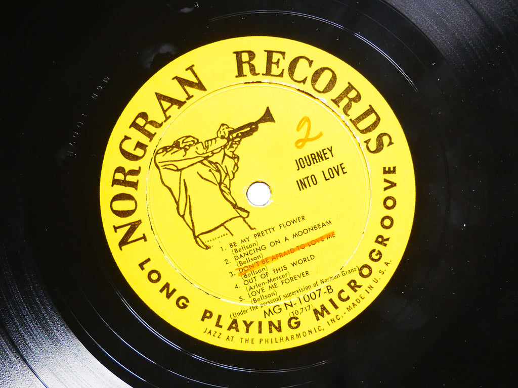 LOUIS BELLSON Journey Into Love LP NORGRAN RECORDS MG N-1007 US 1954 DG MONO DSM