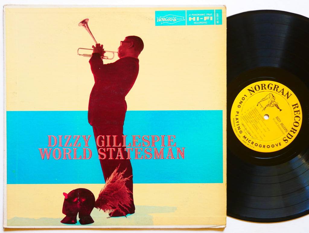 DIZZY GILLESPIE World Statesman LP NORGRAN RECORDS MG N-1084 US 1956 DG MONO