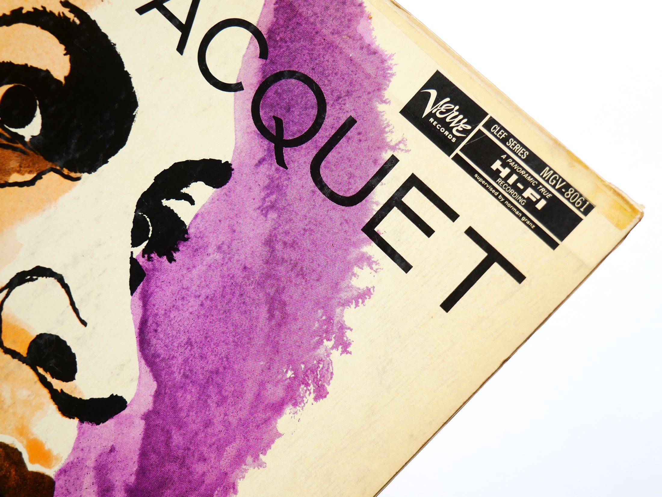 ILLINOIS JACQUET And His Orchestra LP VERVE MG V-8061 US 1957 MONO Curtis Counce