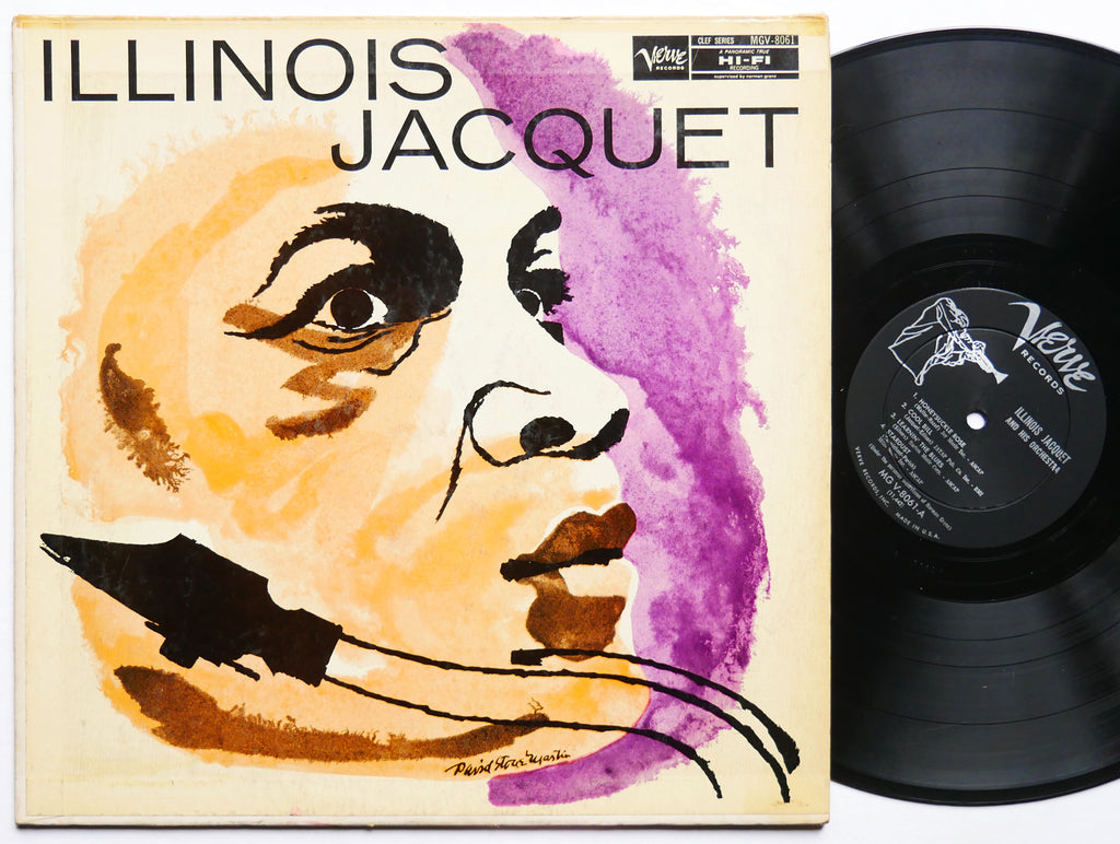 ILLINOIS JACQUET And His Orchestra LP VERVE MG V-8061 US 1957 MONO Curtis Counce