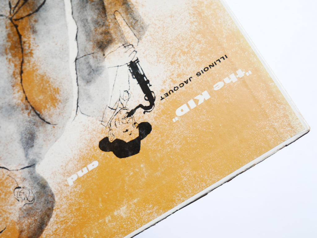 ILLINOIS JACQUET BEN WEBSTER The Kid And The Brute LP VERVE MGV 8065 DG MONO DSM