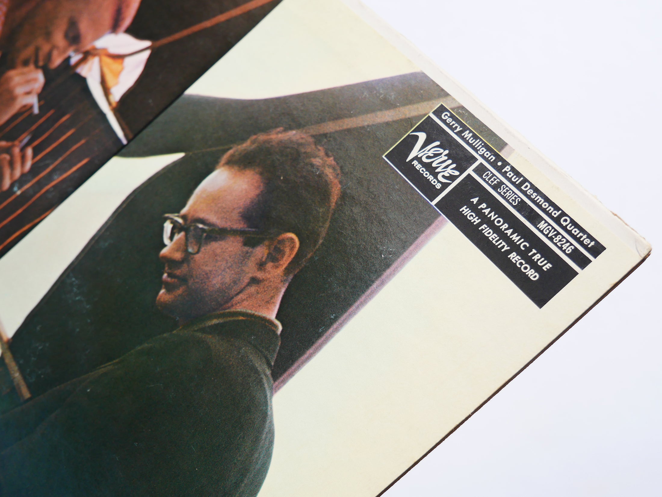 GERRY MULLIGAN PAUL DESMOND Quartet LP VERVE RECORDS MGV-8246 US 1957 DG MONO