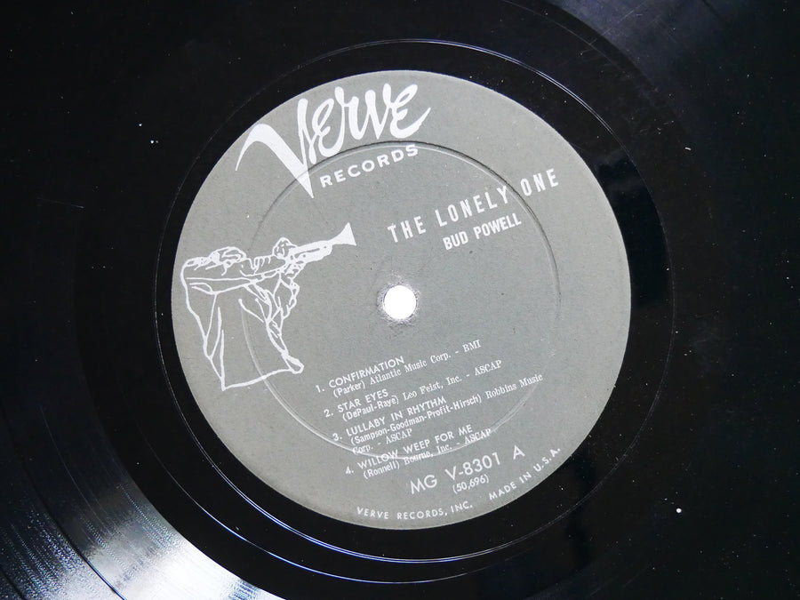 BUD POWELL The Lonely One LP VERVE RECORDS MG V-8301 US 1959 DG MONO Kenny Clark