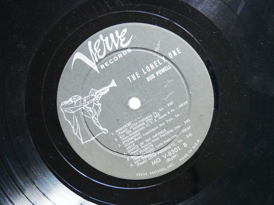 BUD POWELL The Lonely One LP VERVE RECORDS MG V-8301 US 1959 DG MONO Kenny Clark