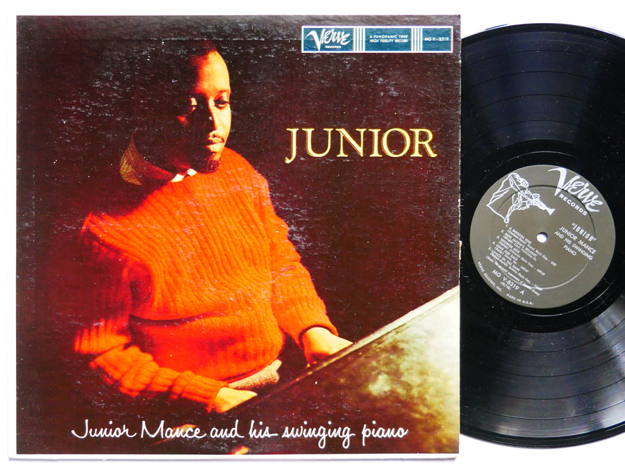 JUNIOR MANCE Junior LP VERVE RECORDS MG V-8319 US 1959 DG MONO JAZZ Ray Brown