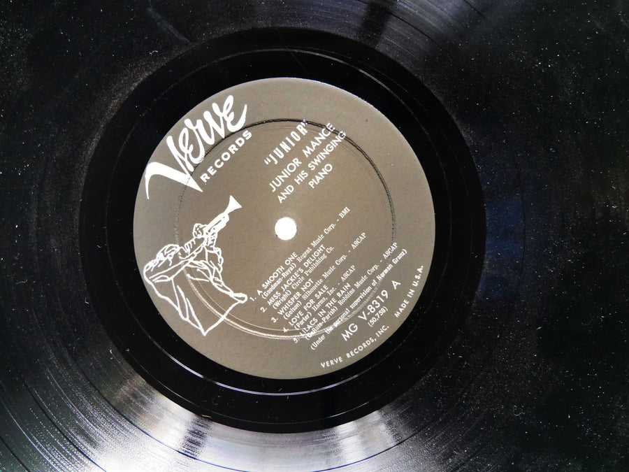 JUNIOR MANCE Junior LP VERVE RECORDS MG V-8319 US 1959 DG MONO JAZZ Ray Brown