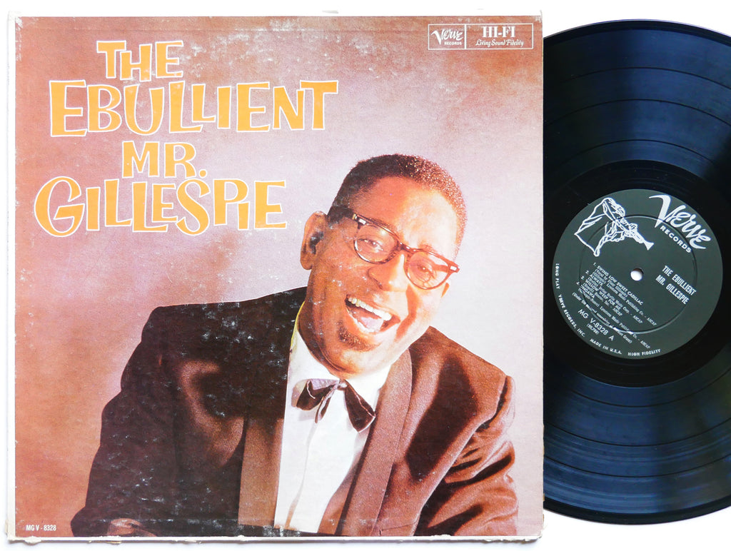 DIZZY GILLESPIE The Ebullient Mr. Gillespie LP VERVE MG V-8328 US 1959 DG MONO