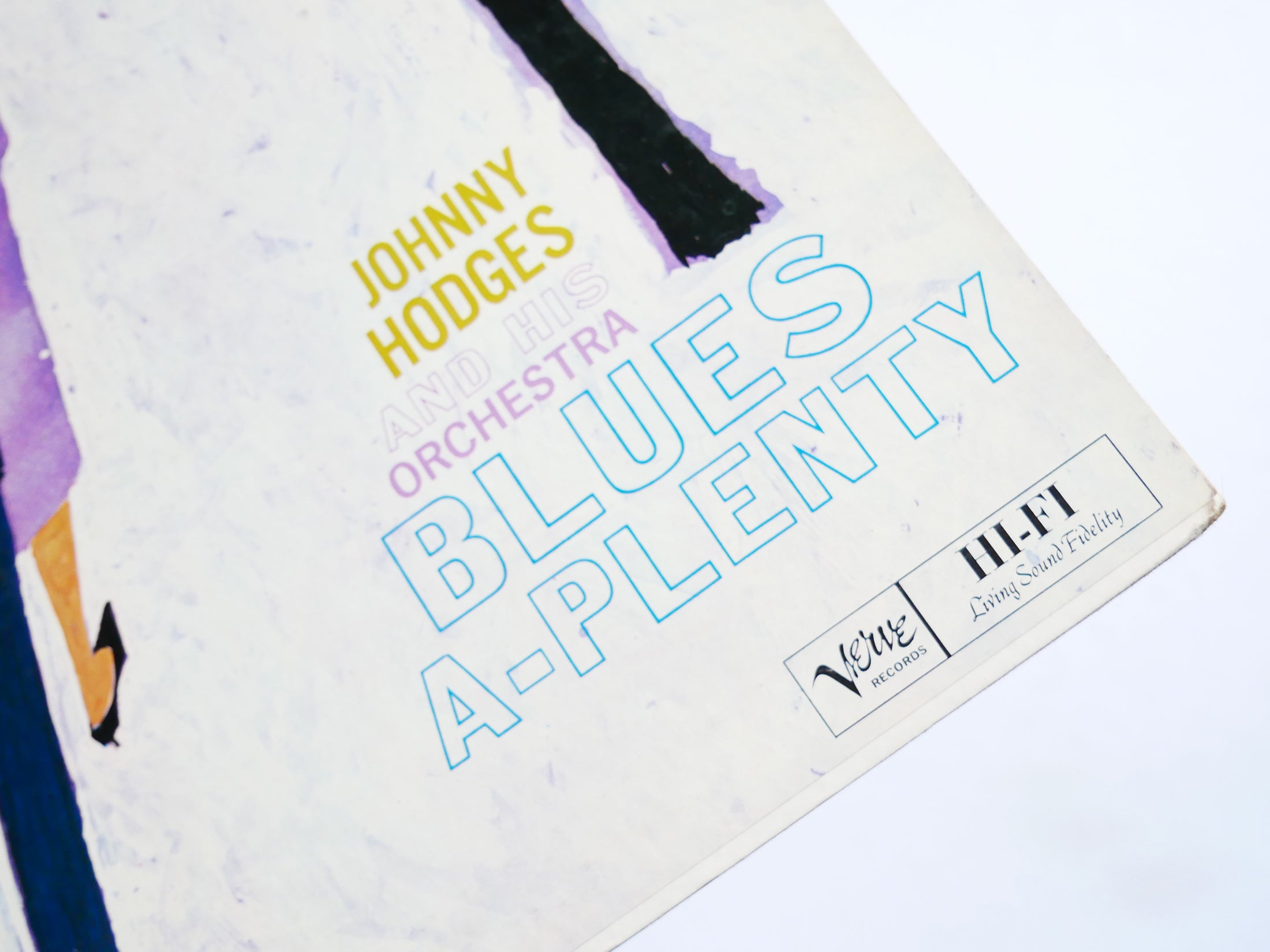 JOHNNY HODGES Blues-A-Plenty LP VERVE MG V-8358 US 1958 DG MONO Roy Eldridge VG+