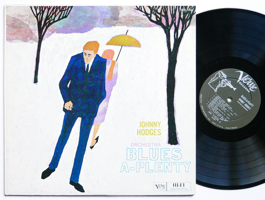 JOHNNY HODGES Blues-A-Plenty LP VERVE MG V-8358 US 1958 DG MONO Roy Eldridge VG+