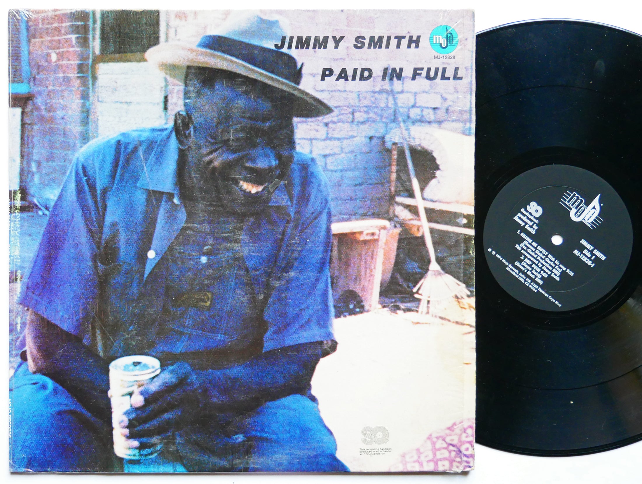 JIMMY SMITH Paid In Full LP MOJO RECORDS MJ-12828 US 1974 Jazz Funk