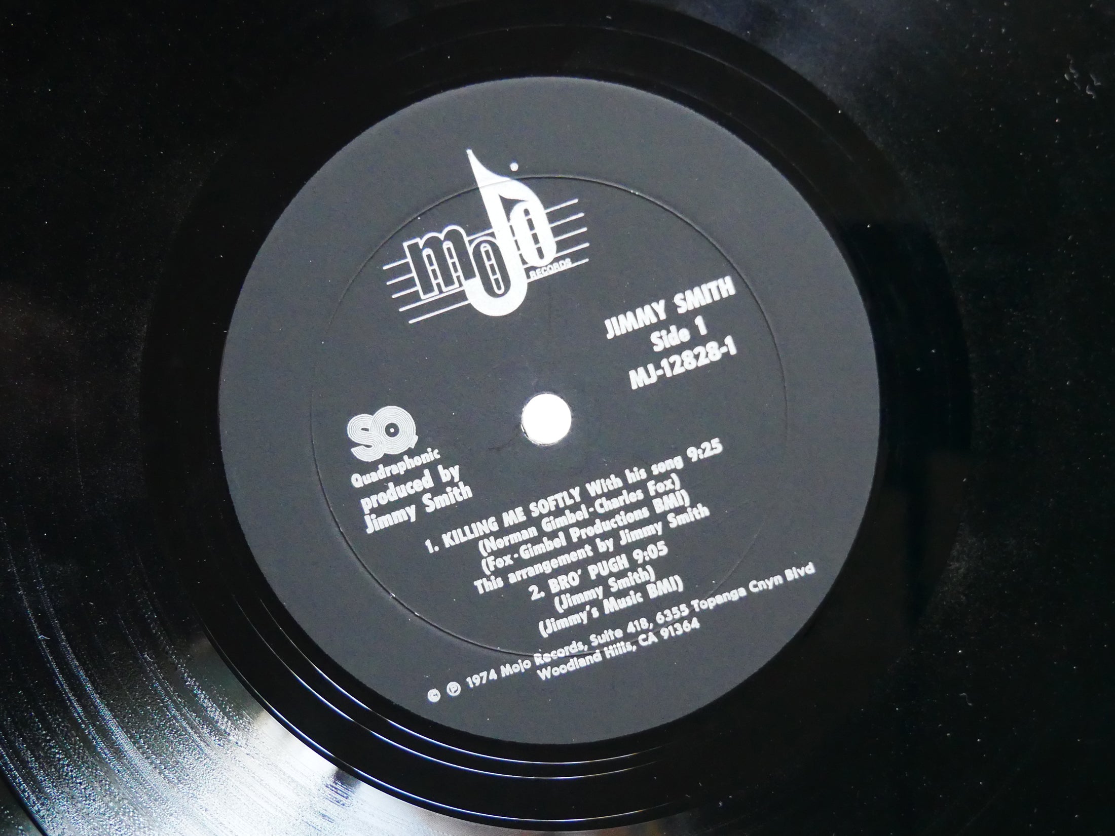 JIMMY SMITH Paid In Full LP MOJO RECORDS MJ-12828 US 1974 Jazz Funk