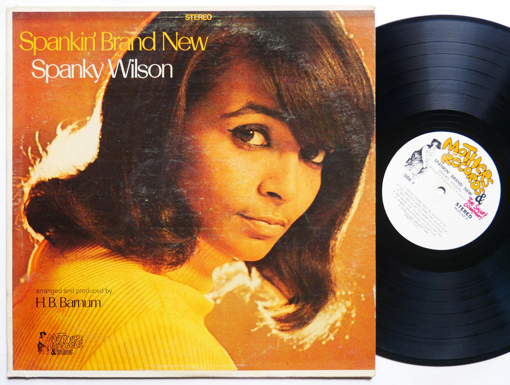 SPANKY WILSON Spankin' Brand New LP MOTHERS RECORDS MLPS-69 US 1969 Soul Funk
